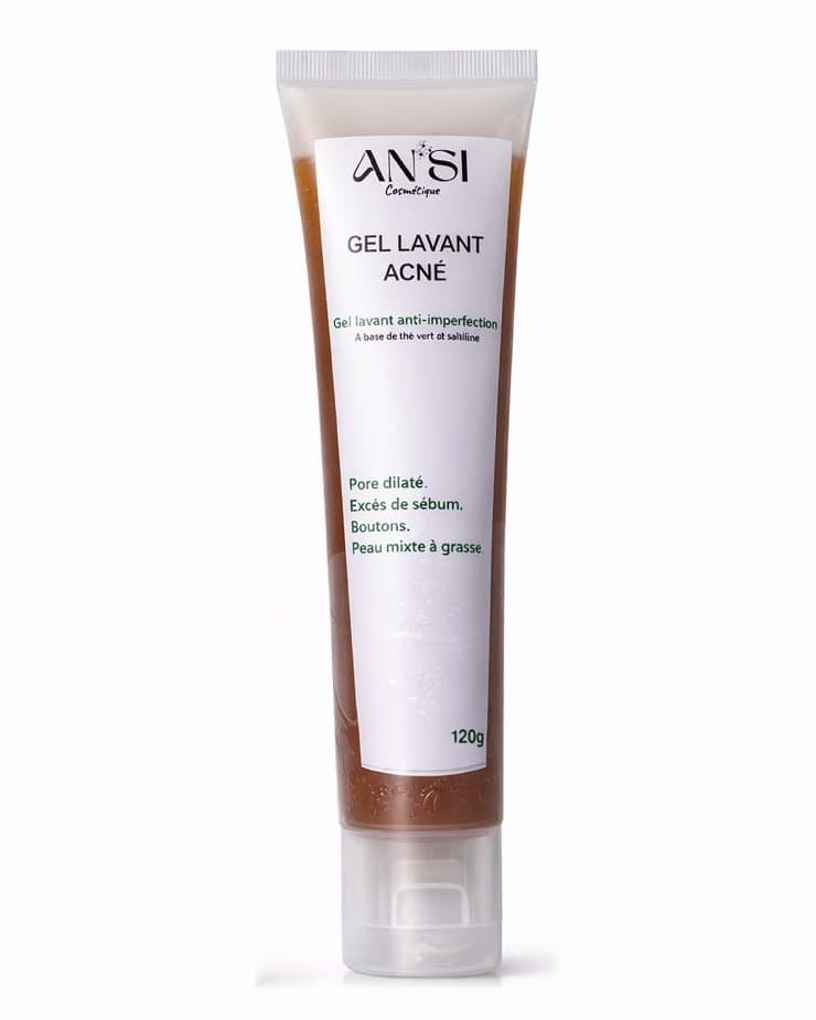 Gel lavant visage acné